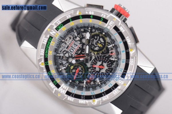 Richard Mille RM60-01 Best Replica Watch Steel Skeleton Dial